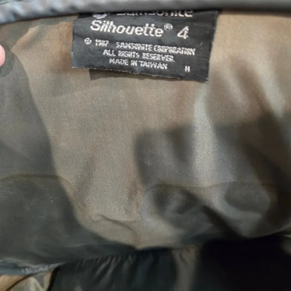 Vtg Samsonite Silhouette 4 Canvas Travel Case Bag Briefcase Carry-on 1980s